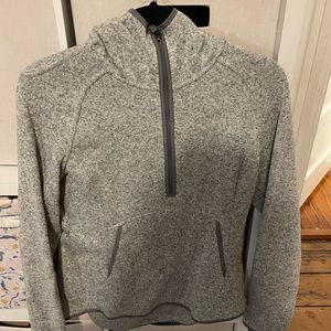 Lululemon grey quarter zip